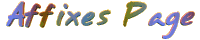 Affixes Page