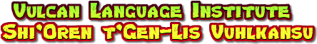Vulcan Language Institute